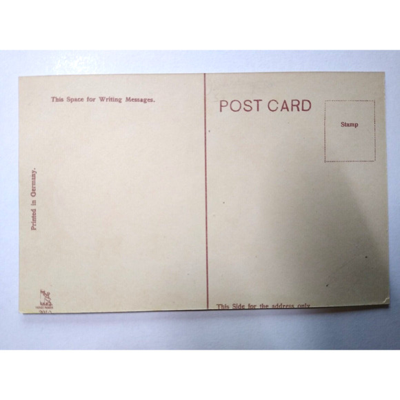 Hold To Light Easter Fantasy Postcard Look Thro Musical Bears Owl Squirrel Egg - Picture 3 of 4